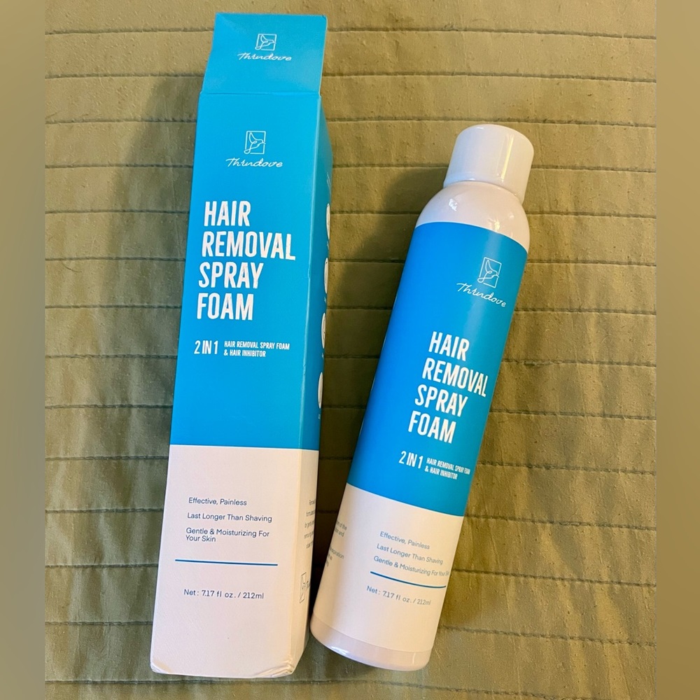 NEW hair removal spray foam